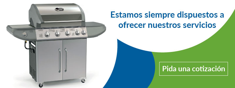 mantenimiento de bbq a gas